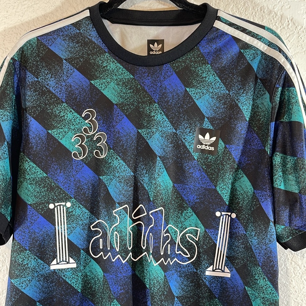 ADIDAS MENS TOWNING JERSEY UNISEX SIZE LARGE - Picture 5 of 16